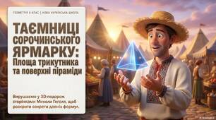 Формула площі трикутника .Площа поверхні піраміди