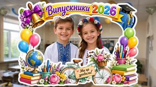 🎓✨ МЕГАНОВИНКА! Фоторамки до Останнього дзвоника 2026! 💛💙 12 рамок 1-11 клас на 9,16, 25 аркушів А4