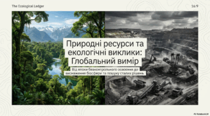 Природні ресурси, особливості їх освоєння. Виснаження біологічних ресурсів. Екологічні проблеми