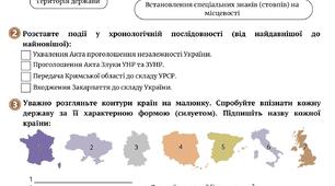 Робочий аркуш "Яка роль кордонів для безпеки держави"