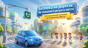 🚗СУЧАСНА анімована презентація на 55 слайдів 🚦28 квітня - Безпека на дорогах: як технології допомагають уникати аварій 🚦Цікаві запитання🧠Цікава інформація Інтерактивні ігри🚦💡