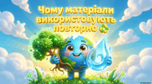 Чому матеріали використовують повторно "Я досліджую світ" (Гільберг, Тарнавська, Павич) 4 клас