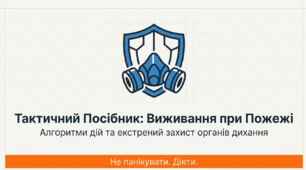 Практичне заняття: «Пожежна безпека та захист органів дихання»