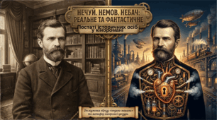 Постаті історичних осіб у кіноромані. Реальне та фантастичне у творі «Нечуй. Немов. Небач» П.Яценка (презентація +відеоогляд+інфографіка)