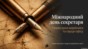 22 квітня - Міжнародний день секретаря
