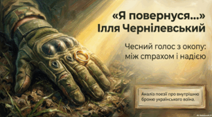 Ілля Чернілевський «Я повернусь…»