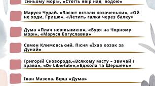 Список літератури на літо (українська література, 8 клас, НУШ)