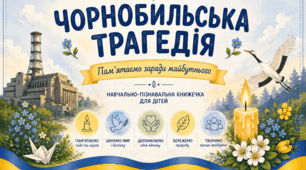 Міні-книжечка «Чорнобильська трагедія. Пам’ятаємо заради майбутнього»