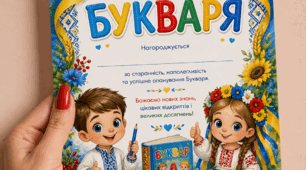 Диплом - "Друг Букваря"