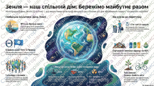 День Землі. Земля — наш спільний дім: бережімо майбутнє разом 🌍😊💚