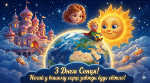 Мультфільм "Як промінчик Оленку шукав"