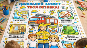 Мегарозмальовка  «Цивільний захист — твоя безпека!»
