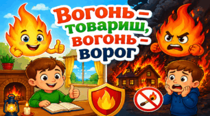 Вогонь - товариш, вогонь - ворог!