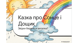 Відеопрезентація «Як з’являється веселка?»