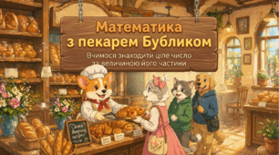 Задачі на знаходження числа за його частиною