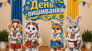 Фотозона до Дня вишиванки 🇺🇦 Ростові фігури +Плакат