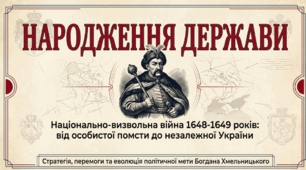 Причини та початок Національно-визвольної війни українського народу середини XVII ст.
