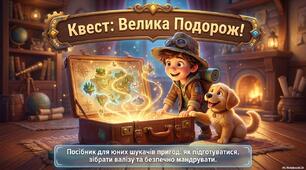 Квест "Велика подорож". Як підготуватися до подорожі. Презентація+інфографіка