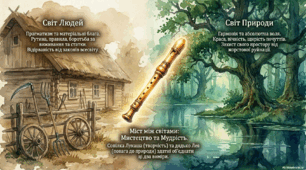 Сюжет драми-феєрії "Лісова пісня"