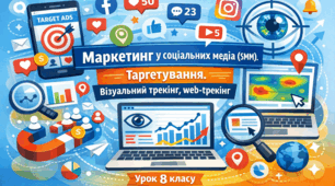 Матеріали до уроку на тему "Маркетинг у соціальних медіа (SMM). Таргетування. Візуальний трекінг та Web-трекінг."