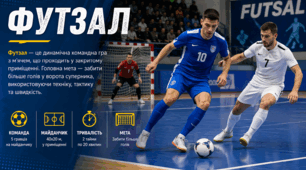 Футзал: основні правила гри.