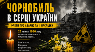 «Чорнобиль в серці України.  Факти про аварію та її наслідки»