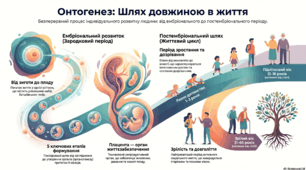 Онтогенез та періоди розвитку людини.