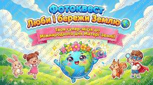 Фотоквест «Люби і бережи Землю» до Міжнародного для Матері-Землі