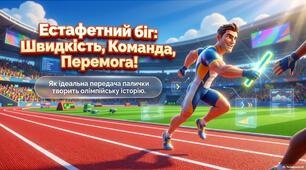 Естафетний біг. Естафетна паличка