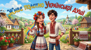 Презентація "Живе полотно української душі". До Дня Вишиванки