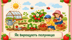 Проєкт "Як вирощують полуницю"