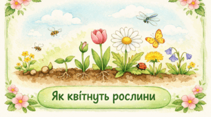 Проєкт "Як квітнуть рослини"