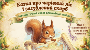Задачі на знаходження числа за його частиною. Тренажер