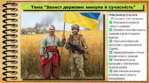 Захист держави: минуле й сучасність. Громадянська освіта. 7 клас. До модельної програми Пометун О. та ін.