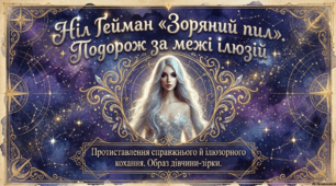 Ніл Ґейман. «Зоряний пил». Протиставлення справжнього й ілюзорного кохання у творі. Образ дівчини-зірки.