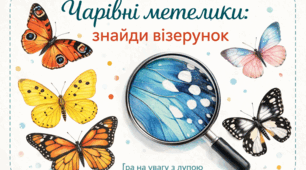 Дидактична гра "Чарівні метелики: знайди візерунок"