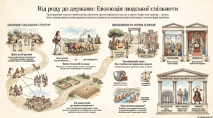 Розділ 4. §44 Розвиток суспільства і держави. Васильків І. Інфографіка.