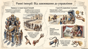 Розділ 4. §45 Ранні імперії. Інфографіка.