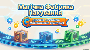 Презентація на тему  "Ділення з остачею. Ознайомлення"