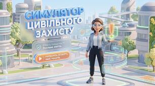 Інтерактивна презентація "Симулятор ЦИВІЛЬНОГО ЗАХИСТУ" + НАВЧАЛЬНА РОЗМАЛЬОВКА