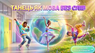 ✨СУЧАСНА анімована презентація на 40 слайдів 💃29 квітня - Танець як мова без слів: історія та сучасні напрямки🚦Цікаві запитання💃✨Цікава інформація✨ Інтерактивні ігри🚦💡