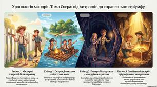 Хронологія мандрів Тома Соєра