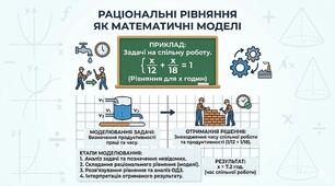 8 клас Алгебра Презентація до уроку "Раціональні рівняння як математичні моделі"