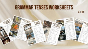 Grammar Set. Tenses Worksheets A1-B1