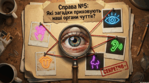 «П’ять ключів до світу: Які загадки приховують наші органи чуття»