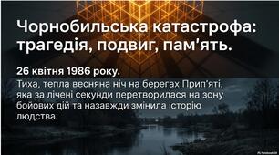 Виховна година на тему: «Чорнобиль: пам’ять, відповідальність, майбутнє»