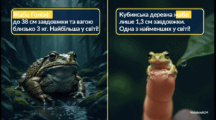 Відеоогляд "Цікаві факти про жаб"