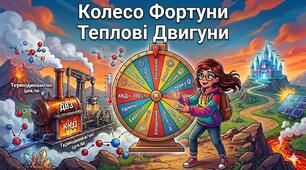 Колесо фортуни " Теплові двигуни"