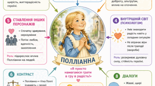 Е.Портер "Полліанна" ГР4. Художні засоби розкриття образу героїні
