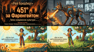 Рей Бредбері та його культовий роман «451° за Фаренгейтом»